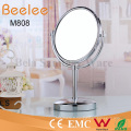 Miroir de loupe de maquillage de salle de bain double face rond ajustable